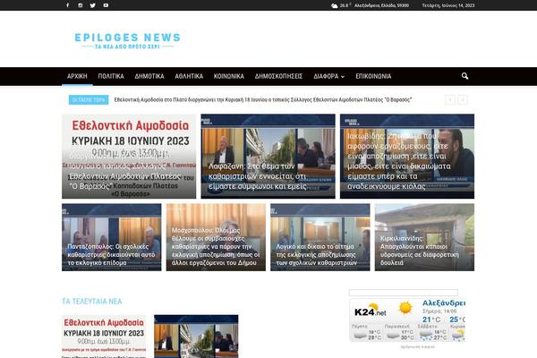 Site using YouTube for WordPress plugin