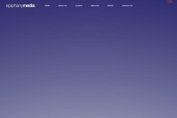 Fuego theme site design template sample