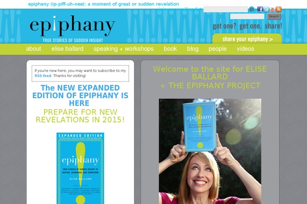 epiphany theme websites examples