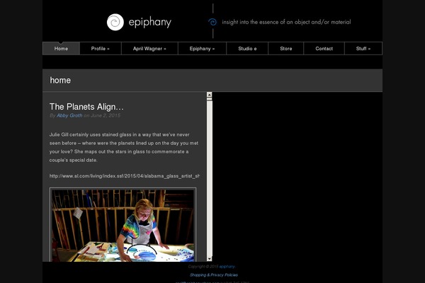 Site using Insta-gallery plugin