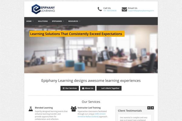 CoWorker theme site design template sample