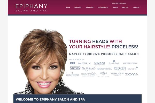 Punto theme site design template sample