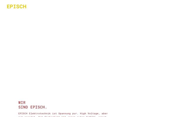 Ion theme site design template sample
