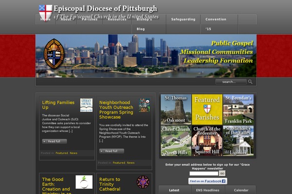 episcopalpgh.org site used Ikarus