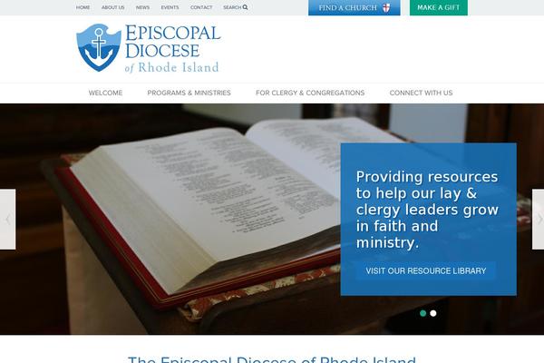 episcopalri.org site used Episcopalri