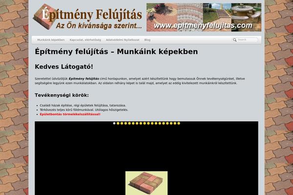 PageLines theme site design template sample