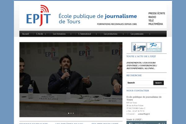 Gazeti theme site design template sample