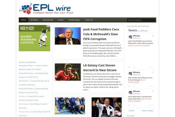 Esplanade theme site design template sample