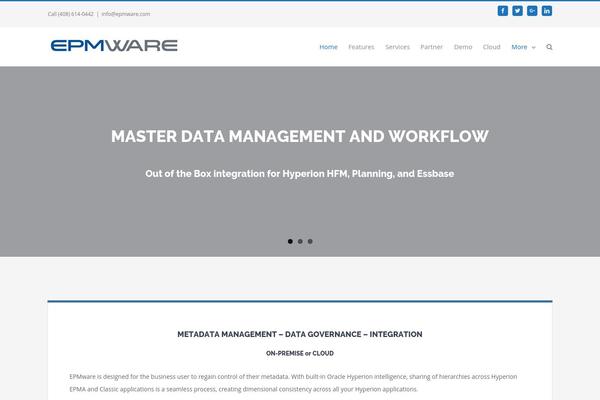 CoolBlue theme site design template sample