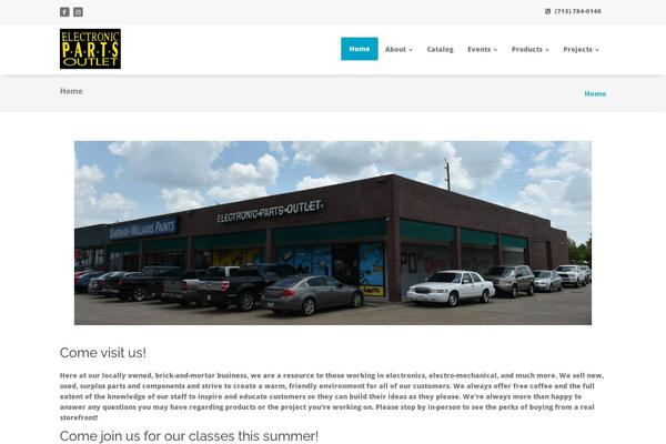 Specia theme site design template sample