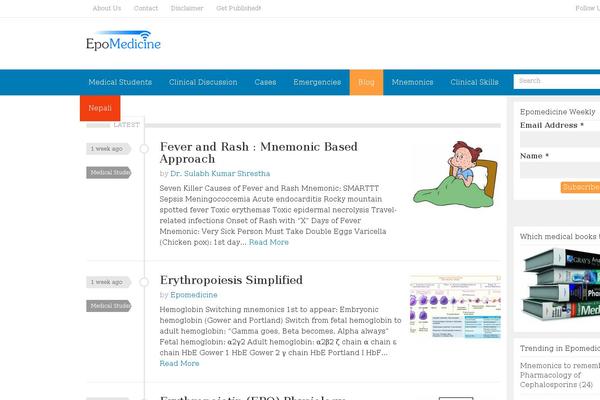 Magbook theme site design template sample