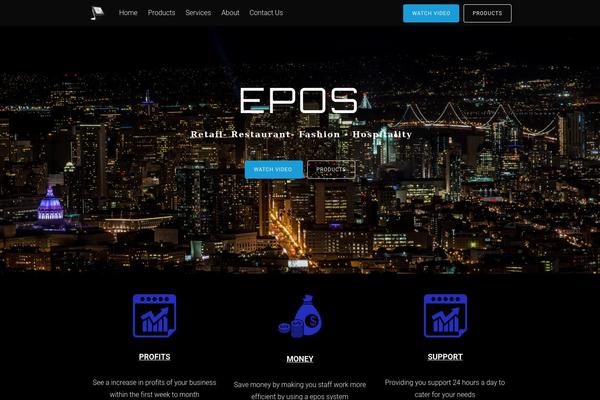 Tesseract-master_branch theme site design template sample