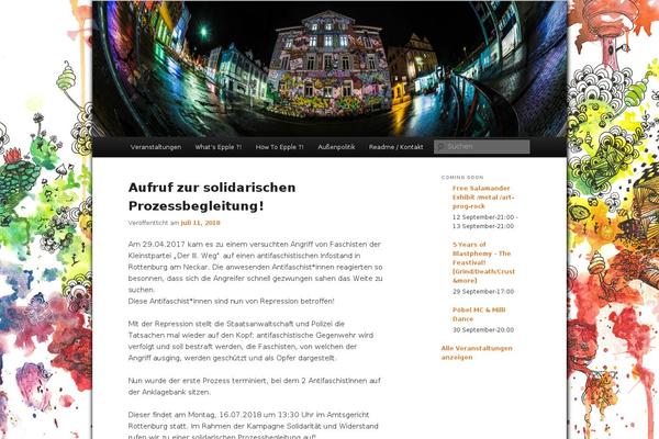 Site using Full Background Manager plugin