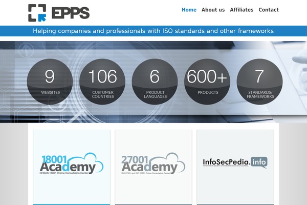 epps.eu site used Advisera