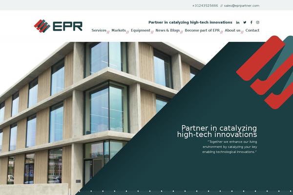 epr-technopower.nl site used Epr