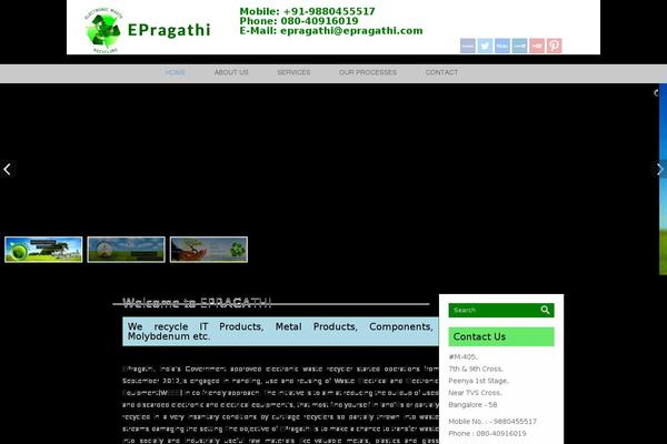 EPIC theme site design template sample