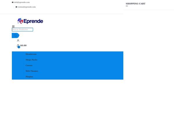 Electro theme site design template sample