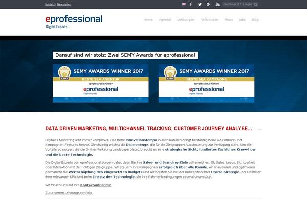 Concept website example screenshot