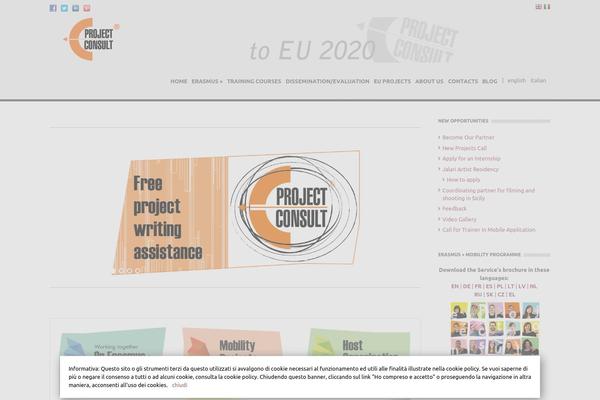 Customizr Pro theme site design template sample