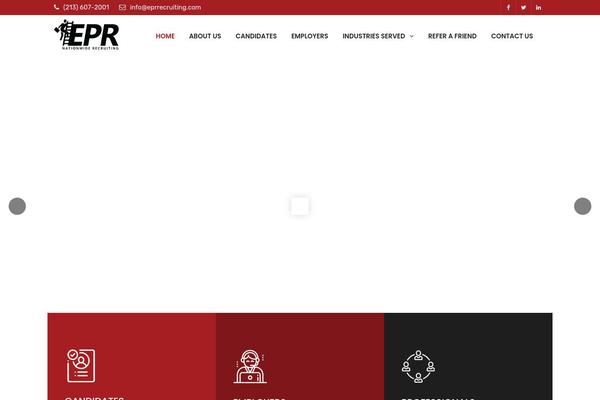 Site using Radiantthemes-addons plugin