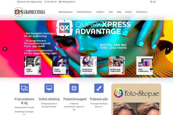 Site using Posts for Page plugin