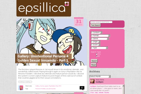 Site using Another-random-posts-widget plugin