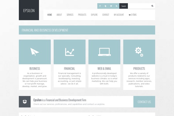 Felius theme site design template sample