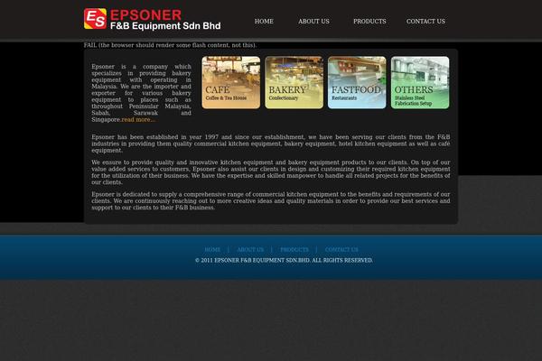 Ep theme site design template sample