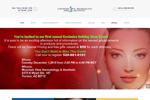 Beautyou theme site design template sample