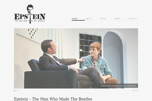 epsteintheplay.com site used Epstein
