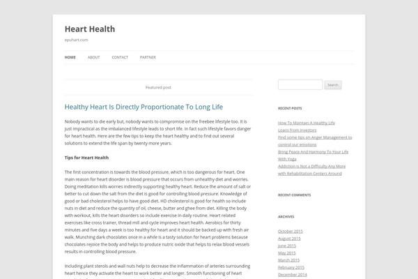 epuhart.com site used Love_wp_theme