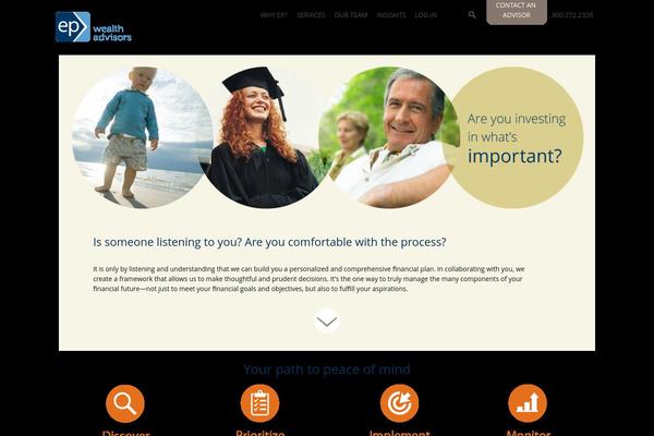 Ep theme site design template sample