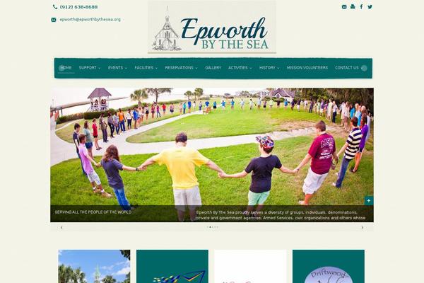 epworthbythesea.org site used Beacon-theme_easton