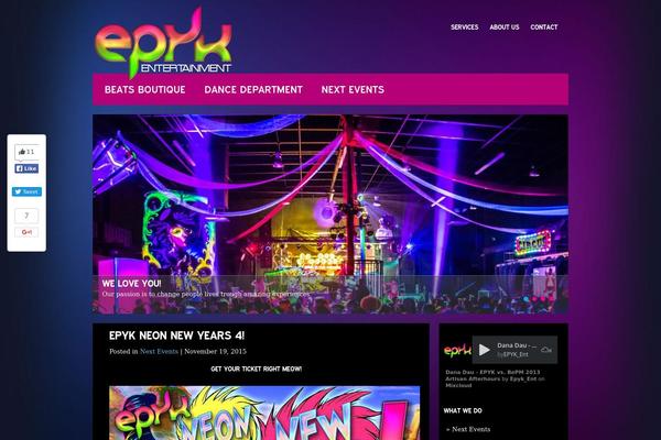 Musicspace theme site design template sample