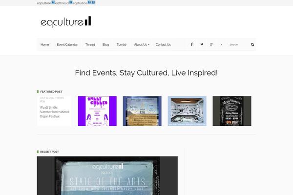 SuperBlog theme site design template sample