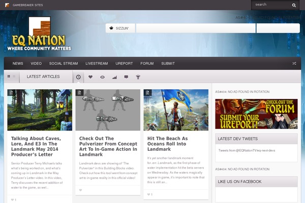 Flavor theme site design template sample
