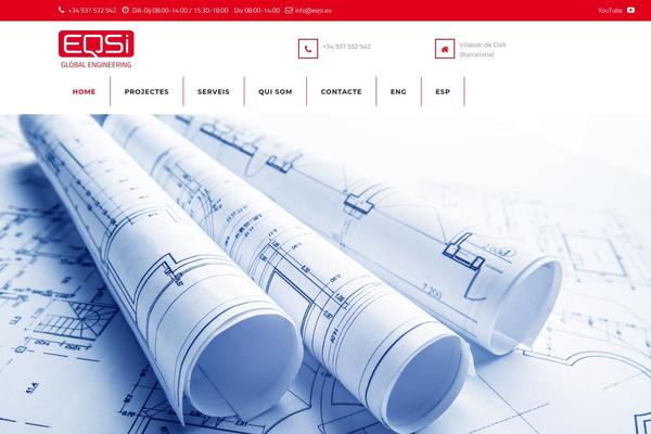 Structure theme site design template sample