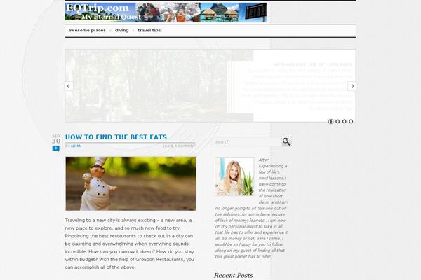 (in)SPYR theme site design template sample