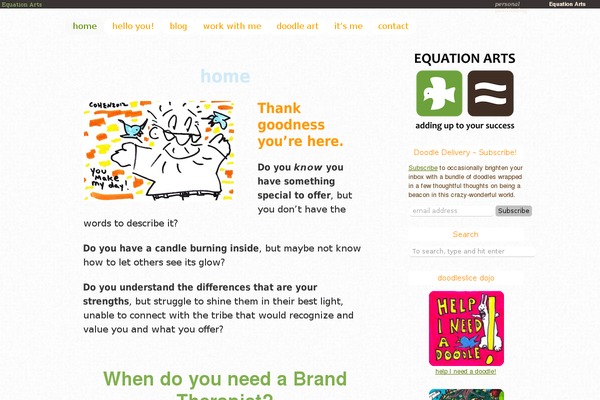 equationarts.com site used Buddymatic
