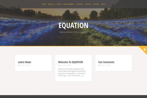 Alizee theme site design template sample
