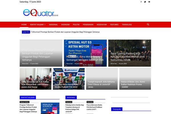 Site using Td-newsletter plugin