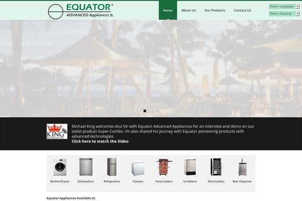 Inceptio theme site design template sample