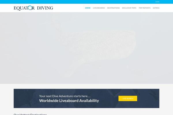 Travelo theme site design template sample