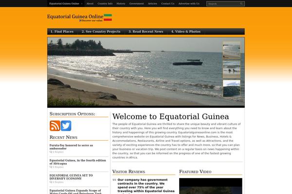 Twenty Twenty theme site design template sample