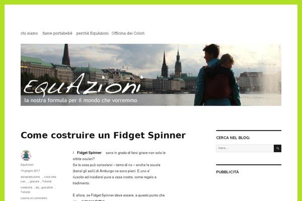 Twenty Sixteen theme site design template sample
