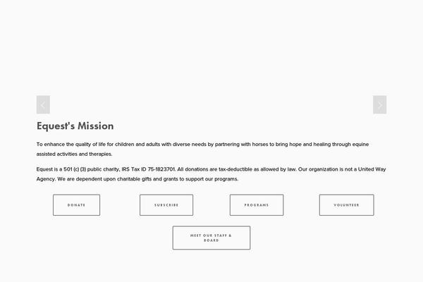 Site using WordPress Event Calendar plugin