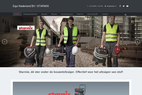 Impreza theme site design template sample