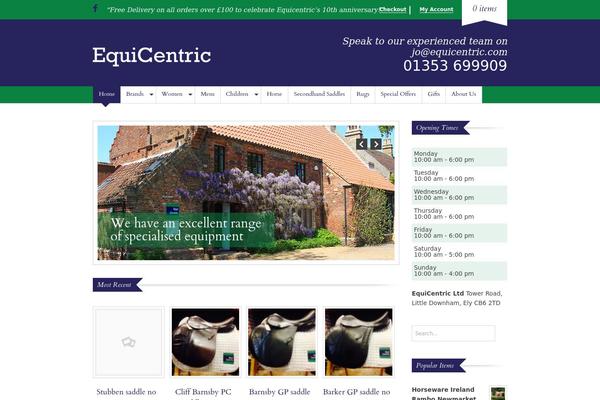 equicentric.com site used Boutique_shop