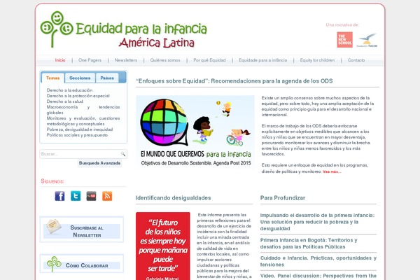 equidad4 theme websites examples