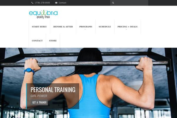 Fit Wp theme site design template sample